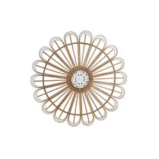 Wall Decoration DKD Home Decor White Brown Natural Urban 70 x 1.5 x 70 cm 70 x 1,5 x 70 cm 73 x 1,5 x 73 cm