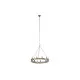 Ceiling Light DKD Home Decor White Brown Wood Metal Fir 40 W Vintage Aged finish 220 V 78 x 78 x 13 cm