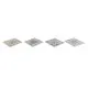 Table Mat Home ESPRIT Cork Dolomite 20 x 20 x 0,7 cm Tile (4 Units)