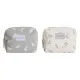 Travel Vanity Case DKD Home Decor White Grey polialgodon Dinosaur 15 x 6 x 12 cm (2 Units)