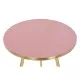 Juego de 2 mesas Home ESPRIT Rosa Dorado 41 x 41 x 51 cm