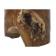 Mesa auxiliar Home ESPRIT Natural Teca 30 x 30 x 45 cm