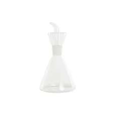 Aceitera DKD Home Decor Transparente Vidrio de Borosilicato 500 ml 11,5 x 11,5 x 22 cm