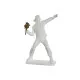 Decorative Figure Home ESPRIT White Golden 41 x 24 x 66 cm