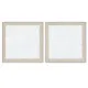 Painting Home ESPRIT Modern Urban 82,3 x 4,5 x 82,5 cm (2 Units)