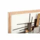 Wall Decoration DKD Home Decor 120 x 40 x 5,5 cm Abstract Natural Golden Multicolour Modern (2 Units)