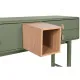 Console Home ESPRIT Green Polyurethane MDF Wood 120 x 35 x 90 cm
