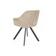Silla DKD Home Decor Negro Beige 64 x 67 x 85 cm