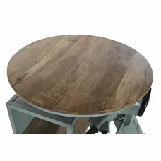 Table DKD Home Decor Blue Brown Green Iron Mango wood 116 x 72 x 110 cm