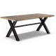 Mesa de Comedor DKD Home Decor Metal Hierro Madera Reciclada 200 x 100 x 78 cm