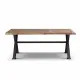 Mesa de Comedor DKD Home Decor Metal Hierro Madera Reciclada 200 x 100 x 78 cm