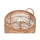 Basket set DKD Home Decor Natural Light brown Tropical 40 x 40 x 47 cm