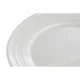 Plato Llano DKD Home Decor Blanco Porcelana 19 x 19 x 2 cm