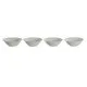 Set de Cuencos DKD Home Decor Blanco Porcelana 17 x 17 x 7 cm