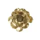 Decoración de Pared DKD Home Decor Dorado Flor 19,5 x 5,5 x 19,5 cm