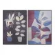 Cuadro DKD Home Decor 83 x 4,5 x 123 cm Flores Moderno (2 Unidades)