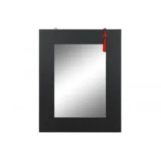 Wall mirror DKD Home Decor Blue Red Fir MDF Wood (70 x 2 x 90 cm)