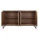 Sideboard Home ESPRIT Brown Black Silver 150 x 38 x 80 cm