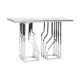 Console DKD Home Decor Crystal Steel (120 x 40 x 78 cm)