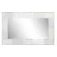 Wall mirror DKD Home Decor White Modern Rhombus 154 x 4 x 94 cm