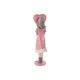 Figura Decorativa Home ESPRIT Rosa Malva chica 10 x 8,5 x 31 cm
