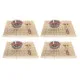 Set de Sushi DKD Home Decor 14,5 x 14,5 x 31 cm Multicolor Mandala Gres Oriental (16 Piezas)