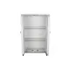Cupboard DKD Home Decor Grey White Mango wood (90 x 38 x 150 cm)