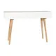 Consola DKD Home Decor Abeto Natural Blanco 120 x 35 x 80 cm
