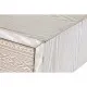 Consola DKD Home Decor Abeto Natural Blanco 120 x 35 x 80 cm