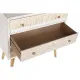 Cómoda DKD Home Decor Abeto Natural Algodón Blanco (80 x 35 x 80 cm)