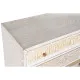 Cómoda DKD Home Decor Abeto Natural Algodón Blanco (80 x 35 x 80 cm)
