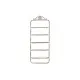 Botellero DKD Home Decor Metal Blanco (39 x 9,5 x 102,5 cm)
