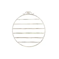 Bottle rack DKD Home Decor Metal White (105 x 9,5 x 114 cm)