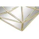 Figura Decorativa DKD Home Decor 26 x 5 x 21 cm Corazón Dorado