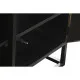 Mueble de TV DKD Home Decor Negro Metal Madera (120 x 37 x 50 cm)