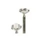 Candelabro DKD Home Decor Aluminio 10 x 10 x 31,5 cm Moderno (2 Unidades)