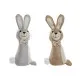 Door stop Home ESPRIT Sand 20 x 10 x 35 cm Rabbit (2 Units)