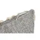 Cojín Home ESPRIT Blanco Gris Borlas Boho 45 x 15 x 45 cm