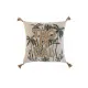 Cojín Home ESPRIT Beige Natural Tropical Boho 45 x 5 x 45 cm