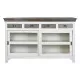 Sideboard DKD Home Decor 165 x 45,7 x 105,4 cm Crystal Grey White Dark brown Mango wood