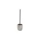 Toilet Brush DKD Home Decor Black Cement White 10 x 10 x 36 cm