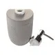 Soap Dispenser DKD Home Decor Grey Cement polypropylene