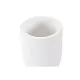 Vaso DKD Home Decor 8 x 8 x 10,5 cm Cemento Blanco