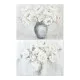 Painting DKD Home Decor Vase 120 x 3,8 x 90 cm Vase Romantic (2 Units)