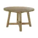 Mesa de Comedor DKD Home Decor Natural Pino 120 x 120 x 76 cm