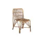 Silla de Comedor DKD Home Decor Natural 47 x 47 x 83 cm 47 x 61 x 84 cm