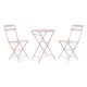 Table set with 2 chairs DKD Home Decor MB-177410 Pink 60 x 60 x 75 cm (3 pcs)