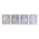 Cuadro DKD Home Decor Cristal Caracola 50 x 2 x 60 cm 50 x 60 x 2,5 cm (4 Piezas)