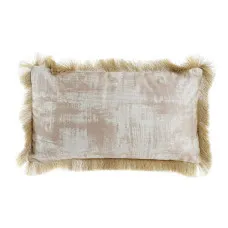 Cushion DKD Home Decor Golden 50 x 10 x 30 cm Modern