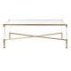 Mesa de Centro DKD Home Decor Metal Acrílico Glamour (120 x 70 x 45 cm)